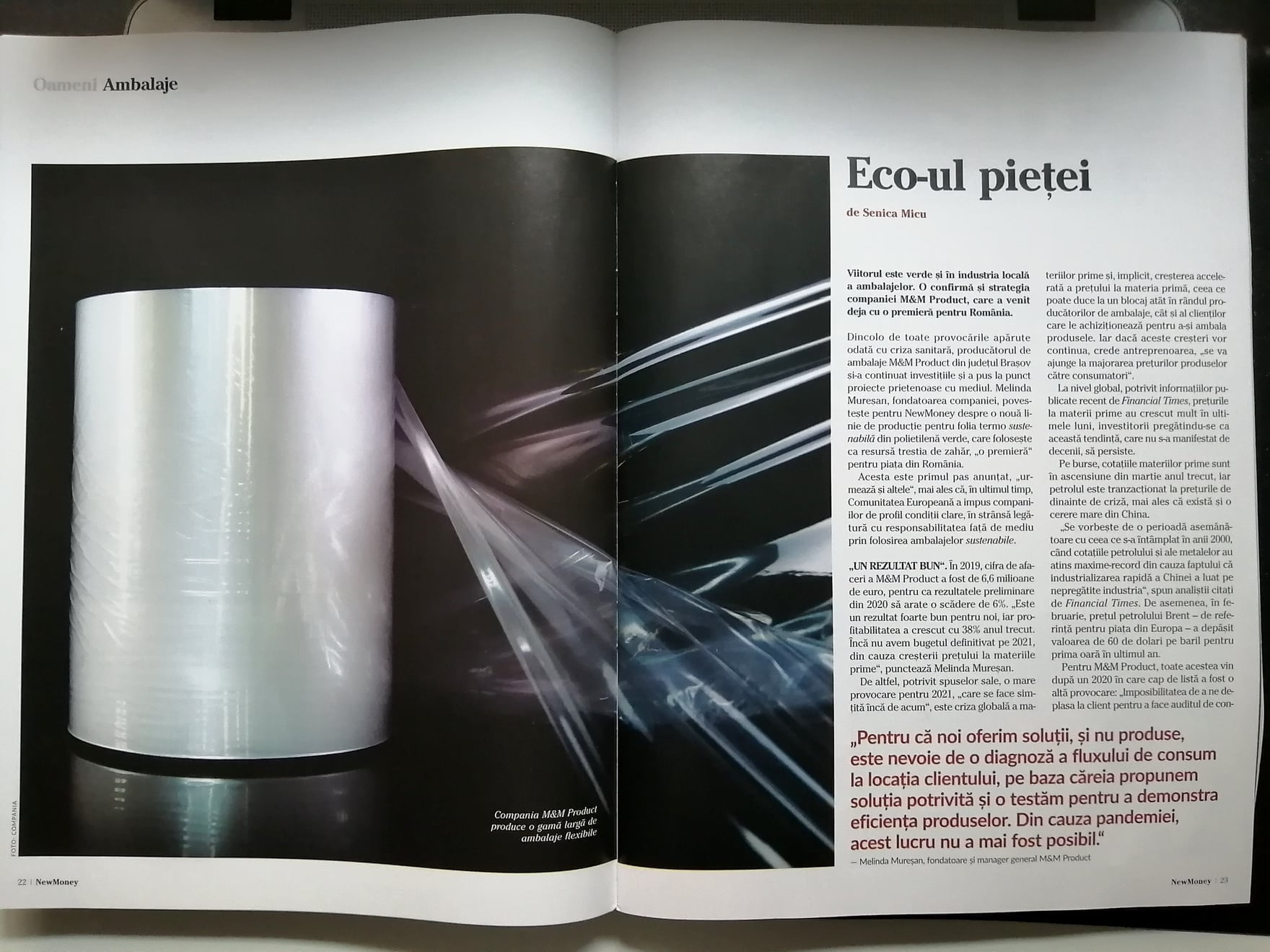 A te împrieteni cu mediul sau despre cum o afacere din industria ambalajelor își setează prioritățile în această direcție.