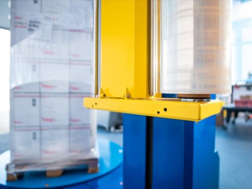 Mașini paletizare semiautomate